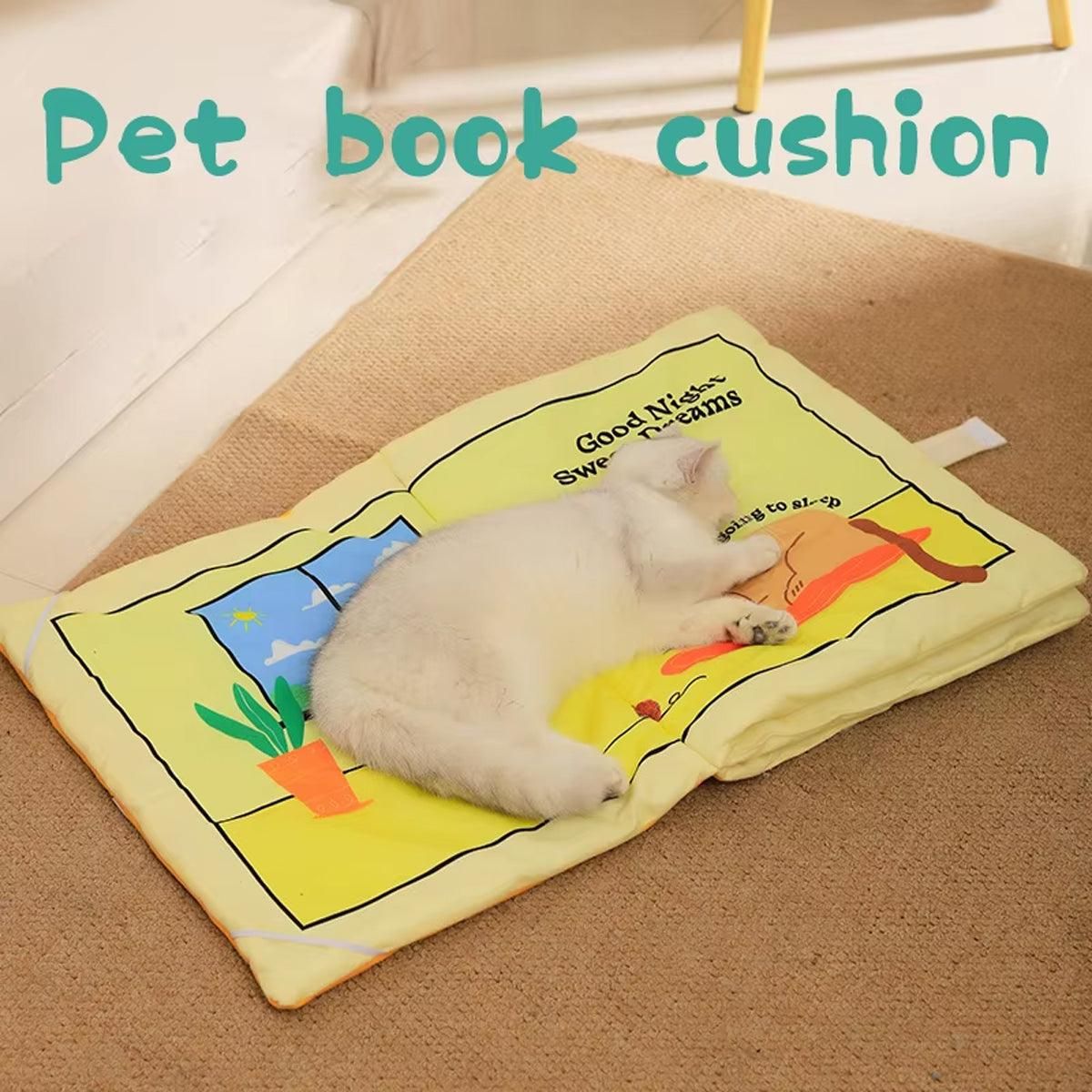 Foldable Cat Sleeping Mat Pet Bed Comfortable Soft Cushion
