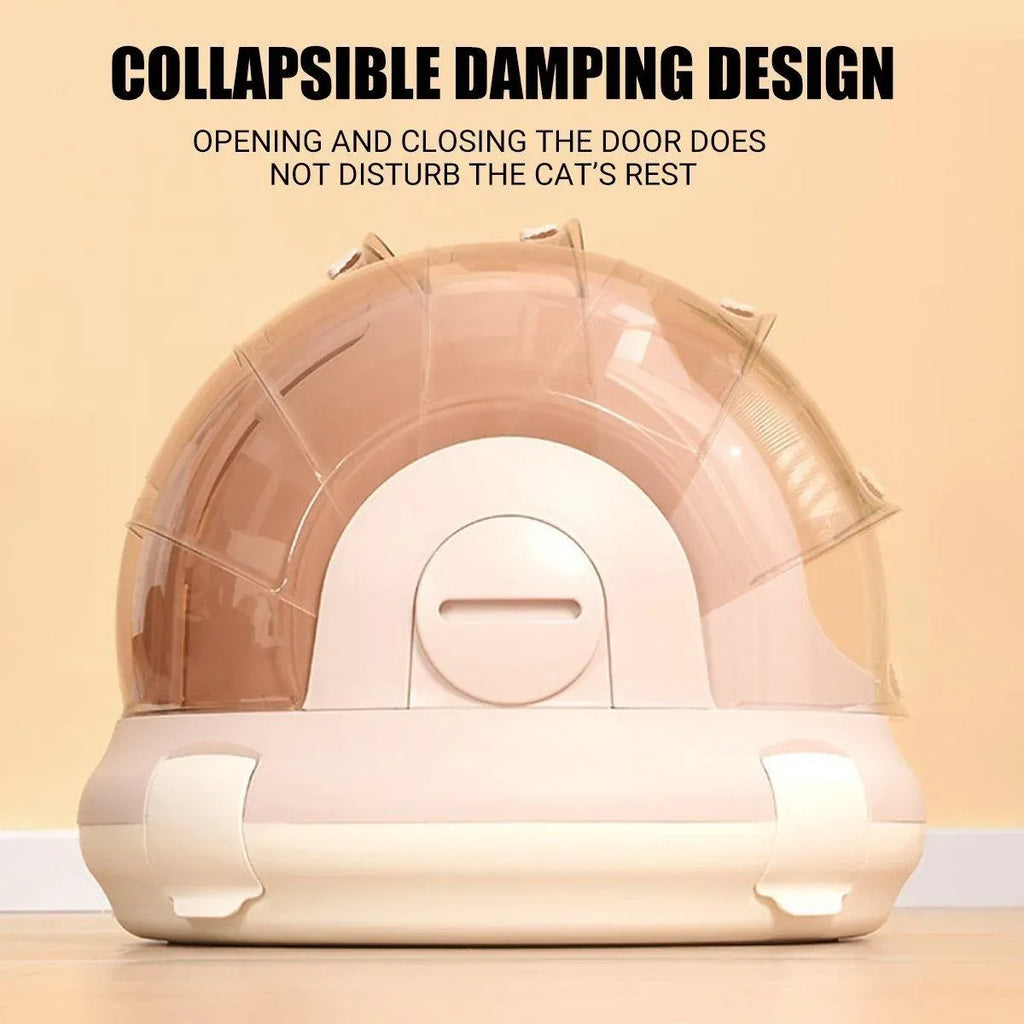 Portable Cat Carrier Space Capsule Large Capacity Aviation Travel