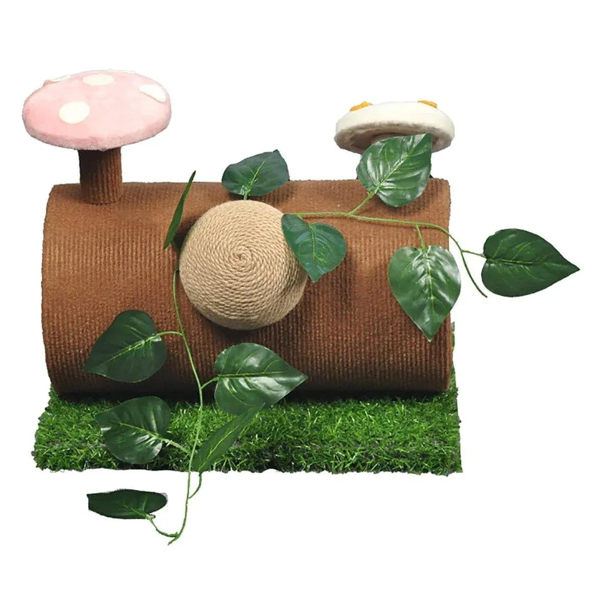 Multifunctional Cat Scratching Board Tree Pet Hut with Hole