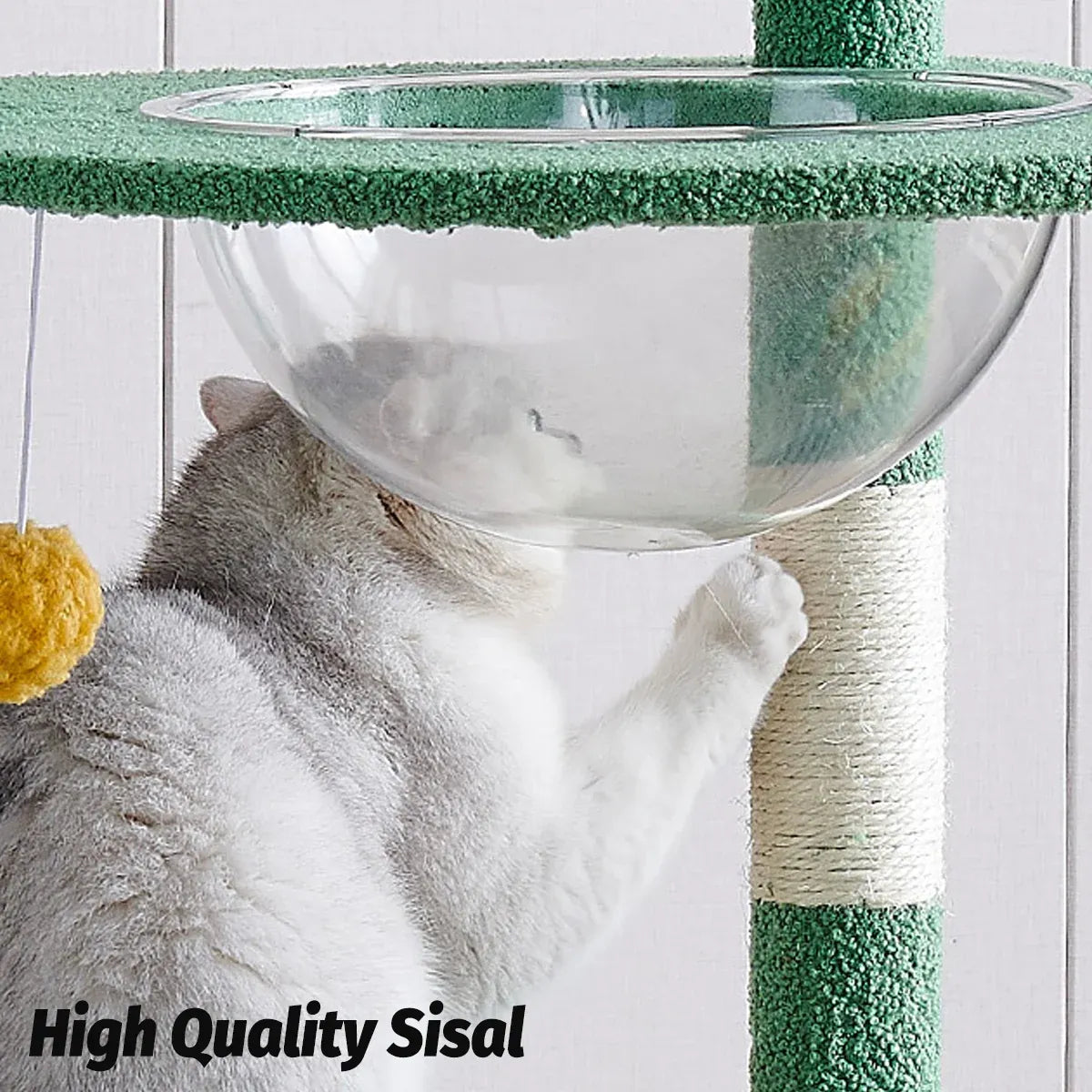 Cactus Shape Cat Tree Climbing Tower Scratching Board Nest