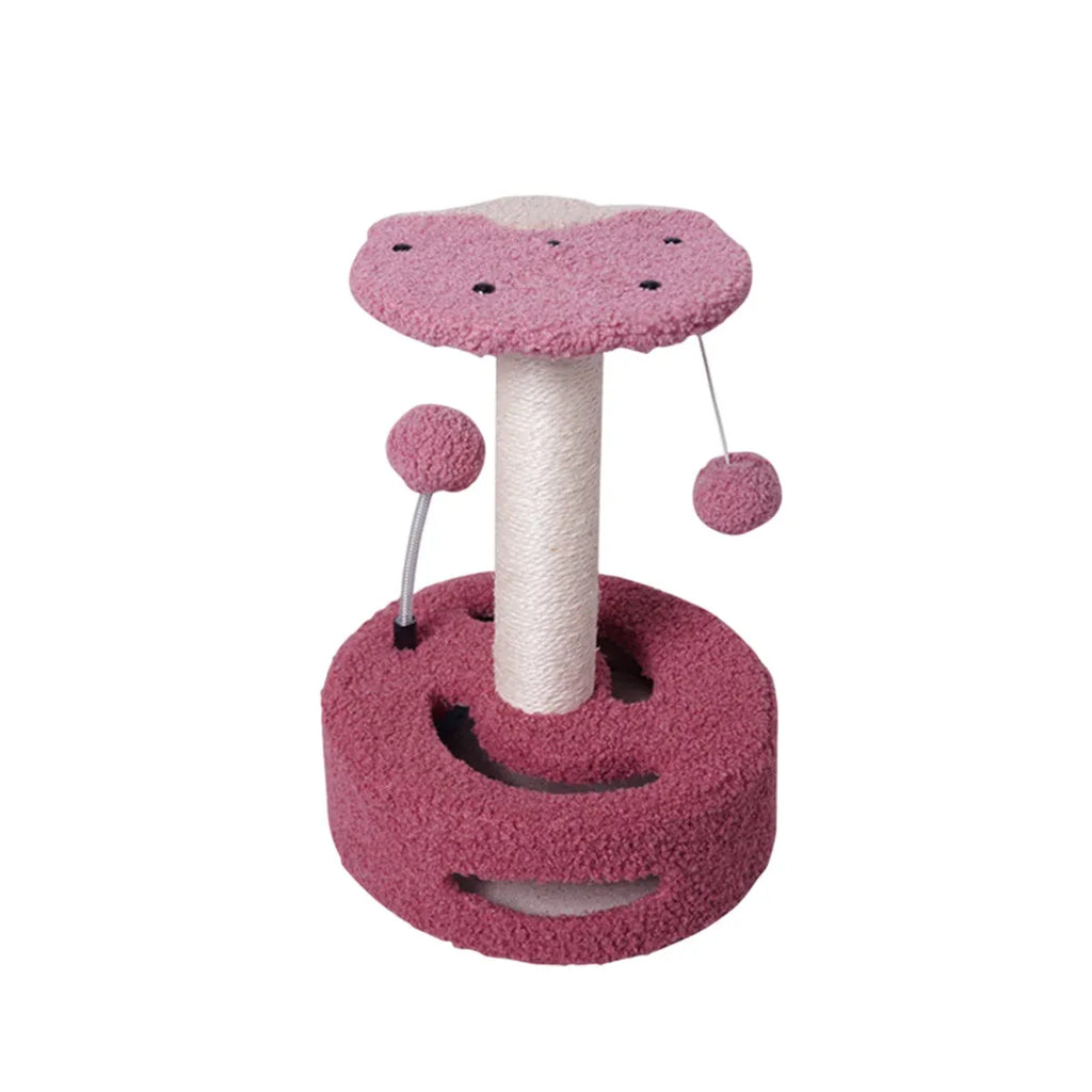 Cat Climbing Toy Small Jump Platform with Claw Scratching Board