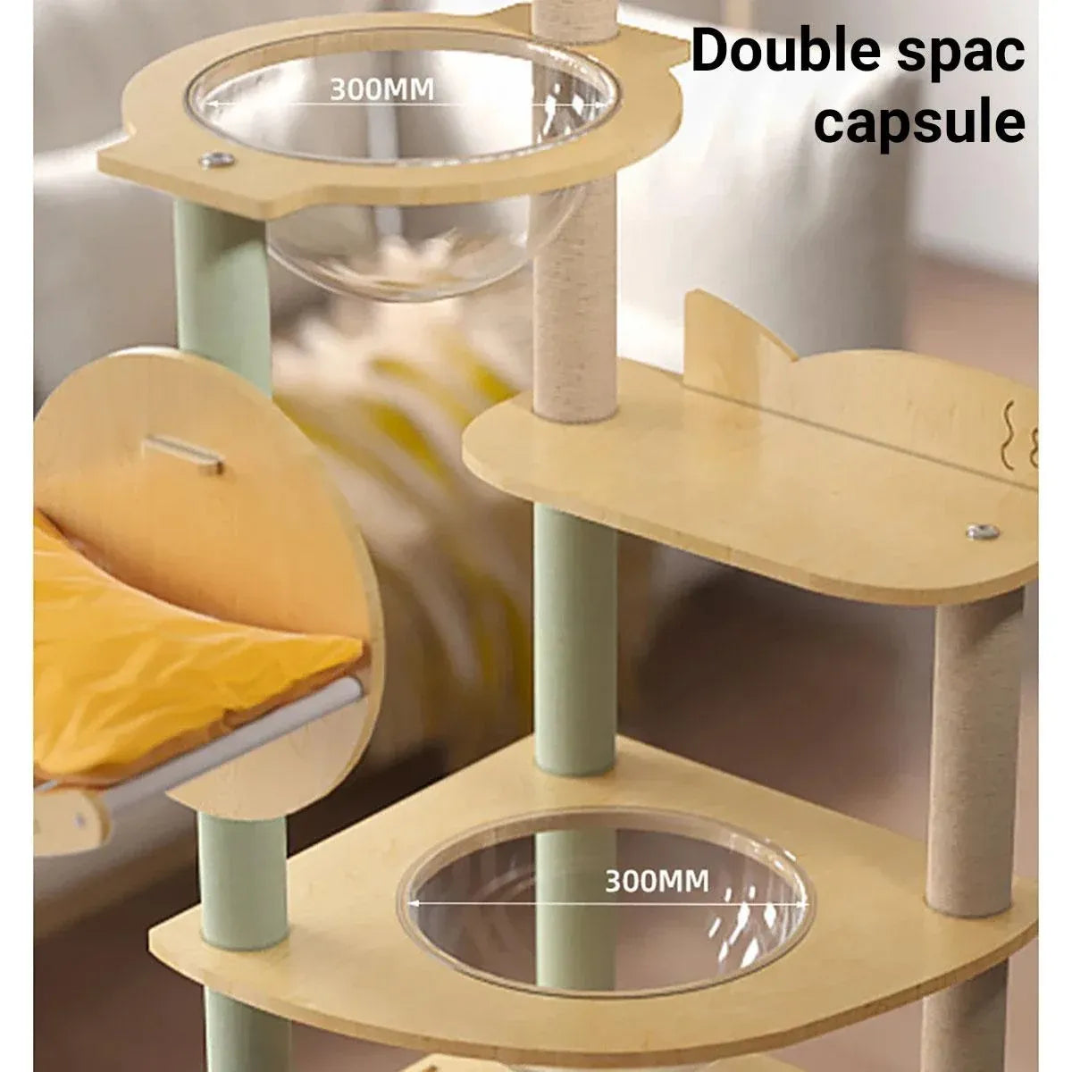 Multi Functional Cat Climbing Tree Tower Stand House Furniture