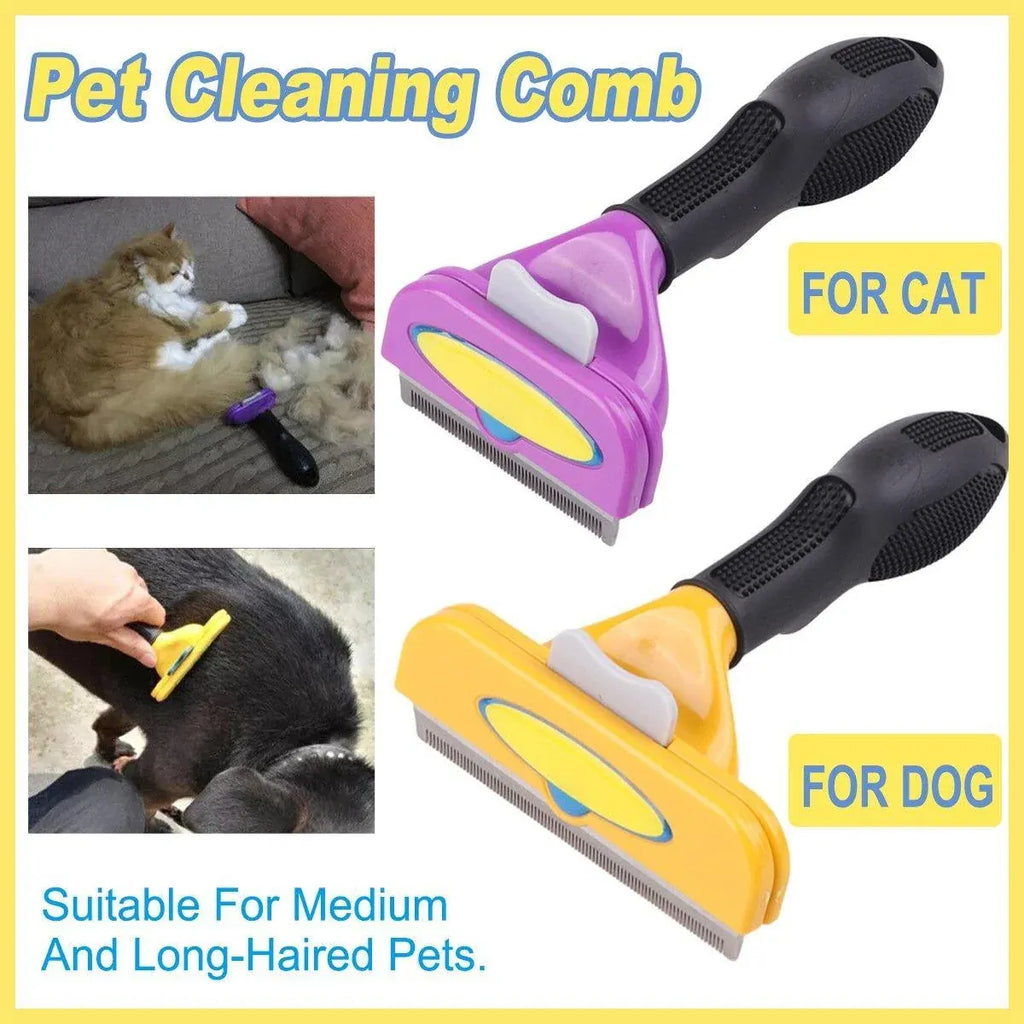 Pet Hair Removal Brush Deshedding Tool