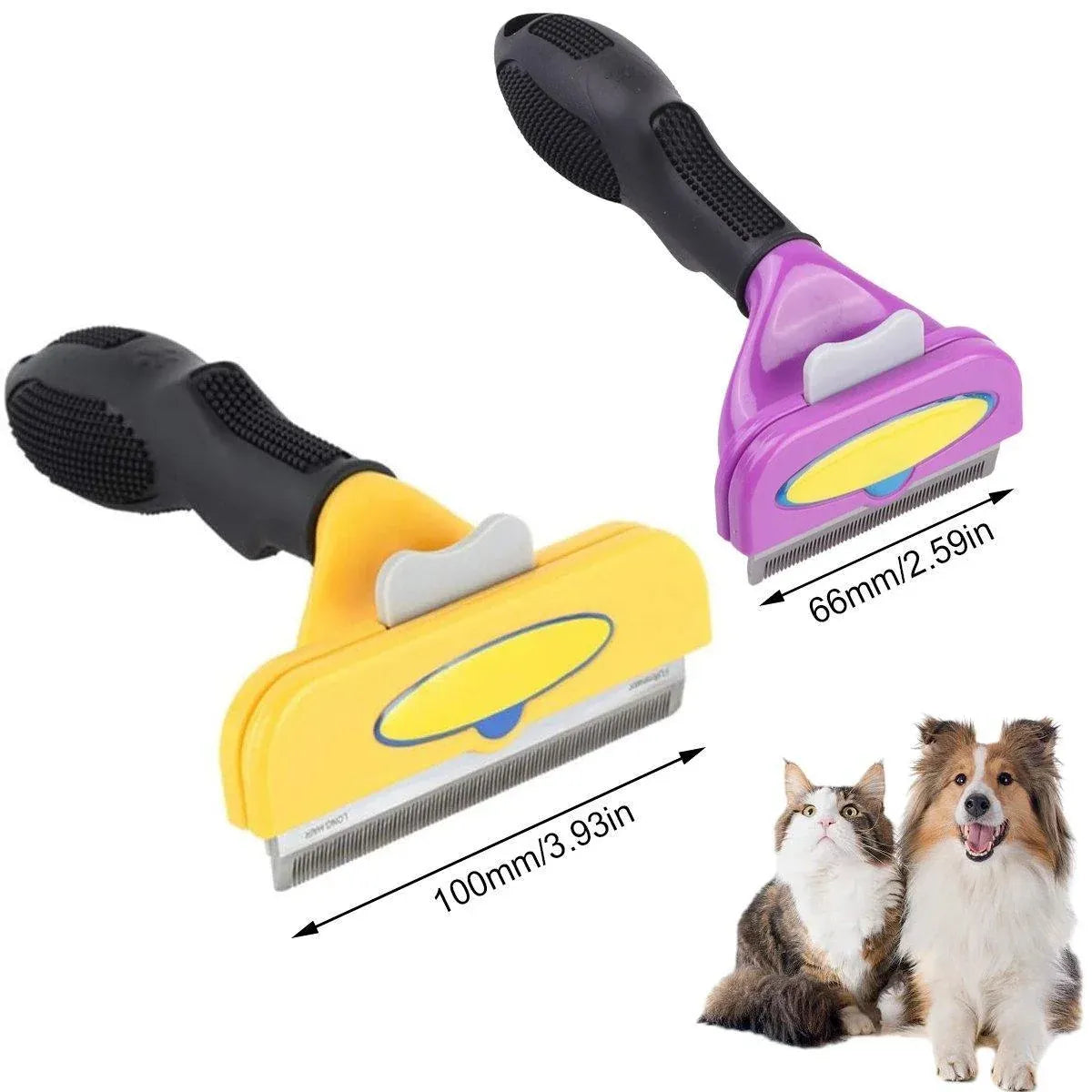 Pet Hair Removal Brush Deshedding Tool