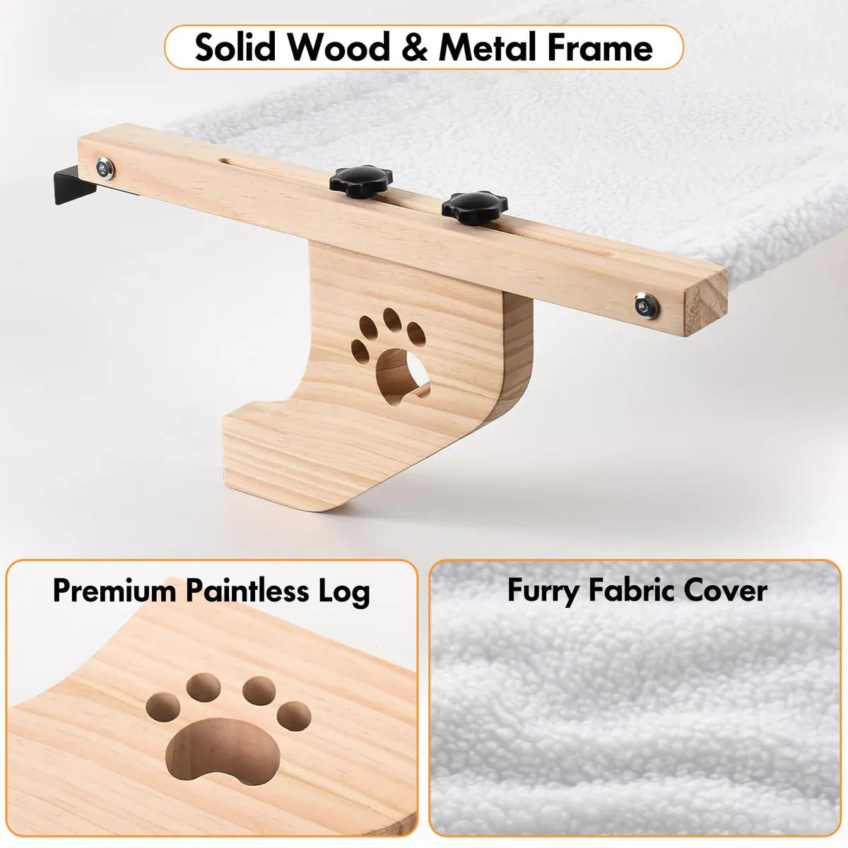 Window Hanging Cat Hammock Breathable Mesh Soft Washable