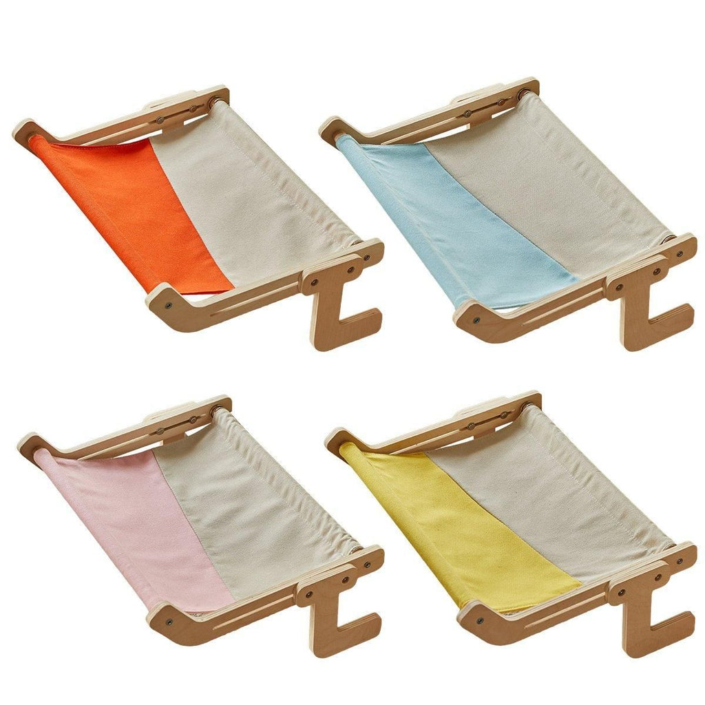 Window Hanging Cat Hammock Solid Wood Sun Bed Nest