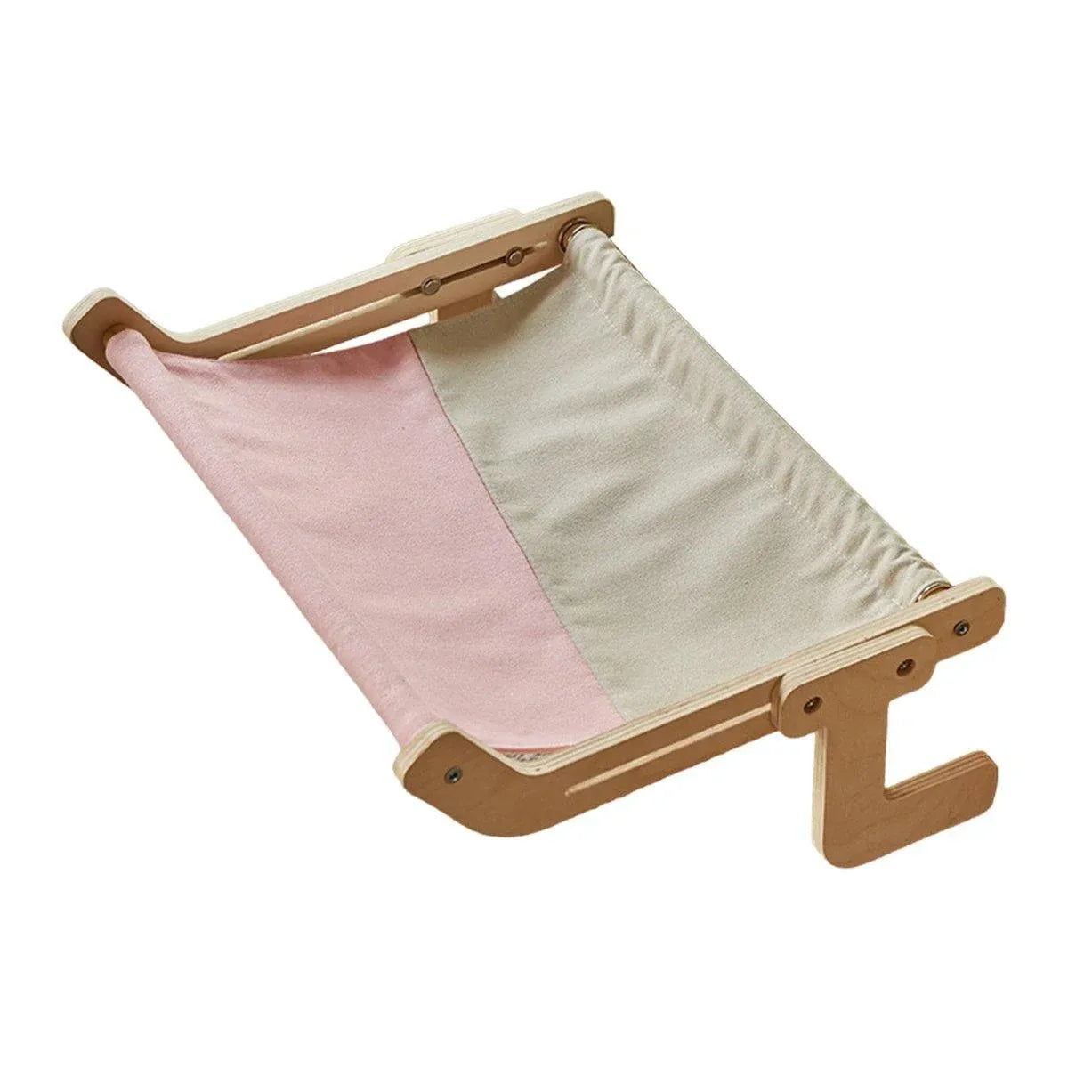 Window Hanging Cat Hammock Solid Wood Sun Bed Nest