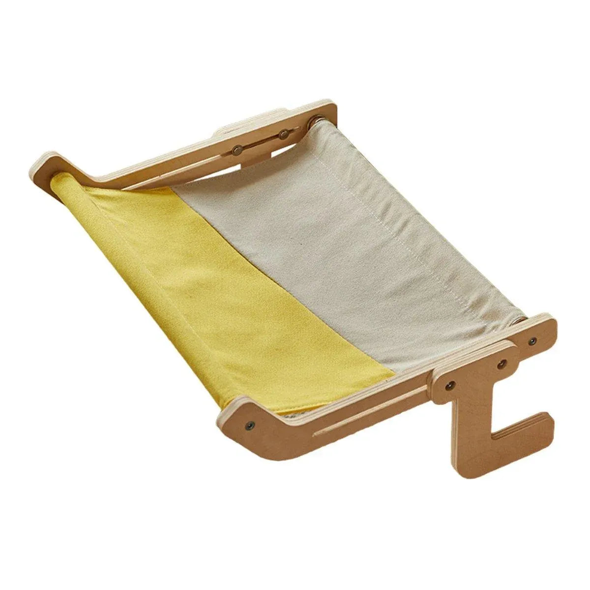 Window Hanging Cat Hammock Solid Wood Sun Bed Nest