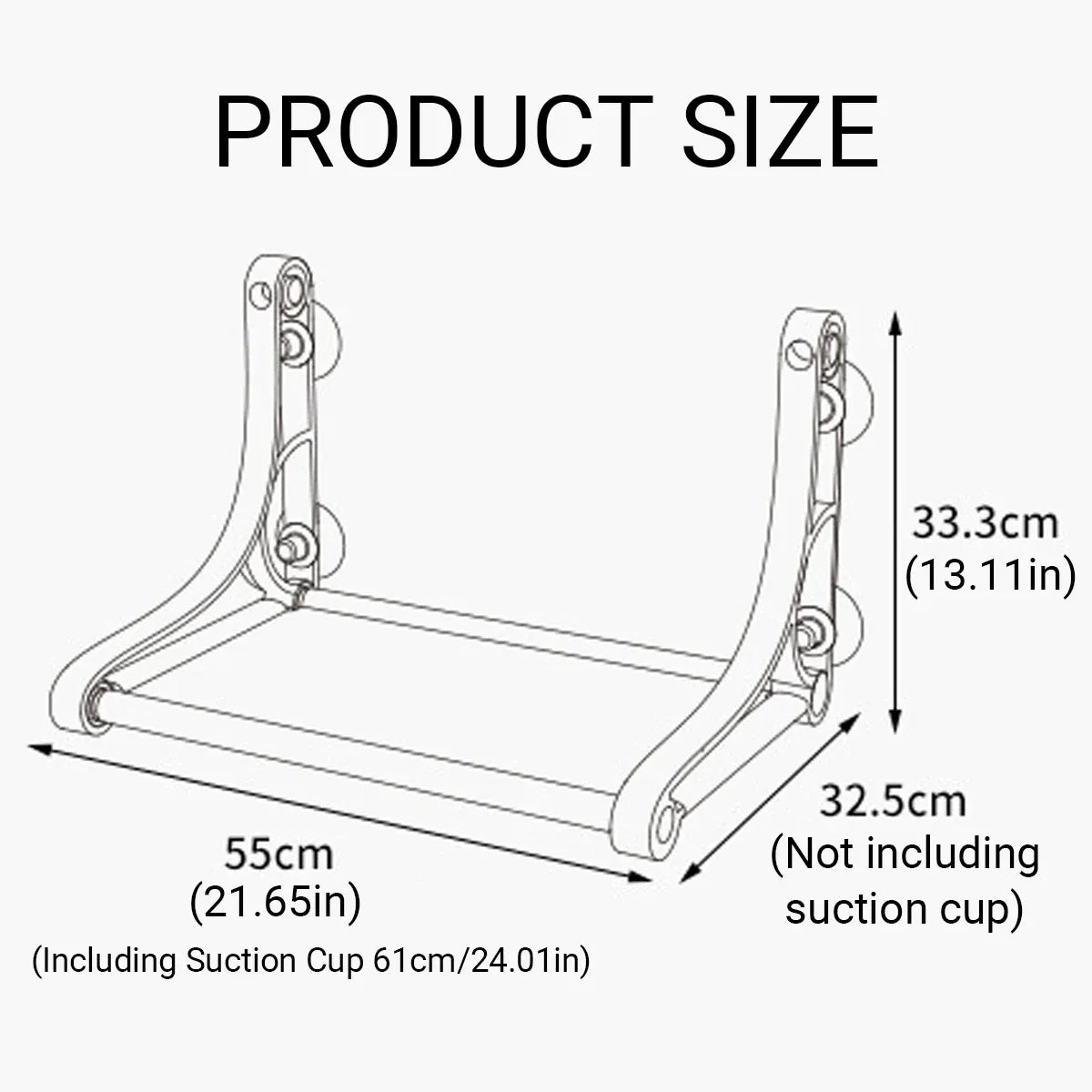 Cat Hammock for Wall Window Glass Suction Cup Style Comfortable Space