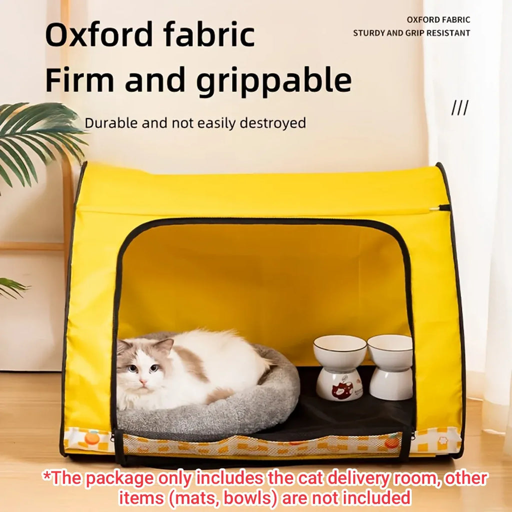 Foldable Pet Tent Large Cat Nest Indoor Cage Enclosure Kitten