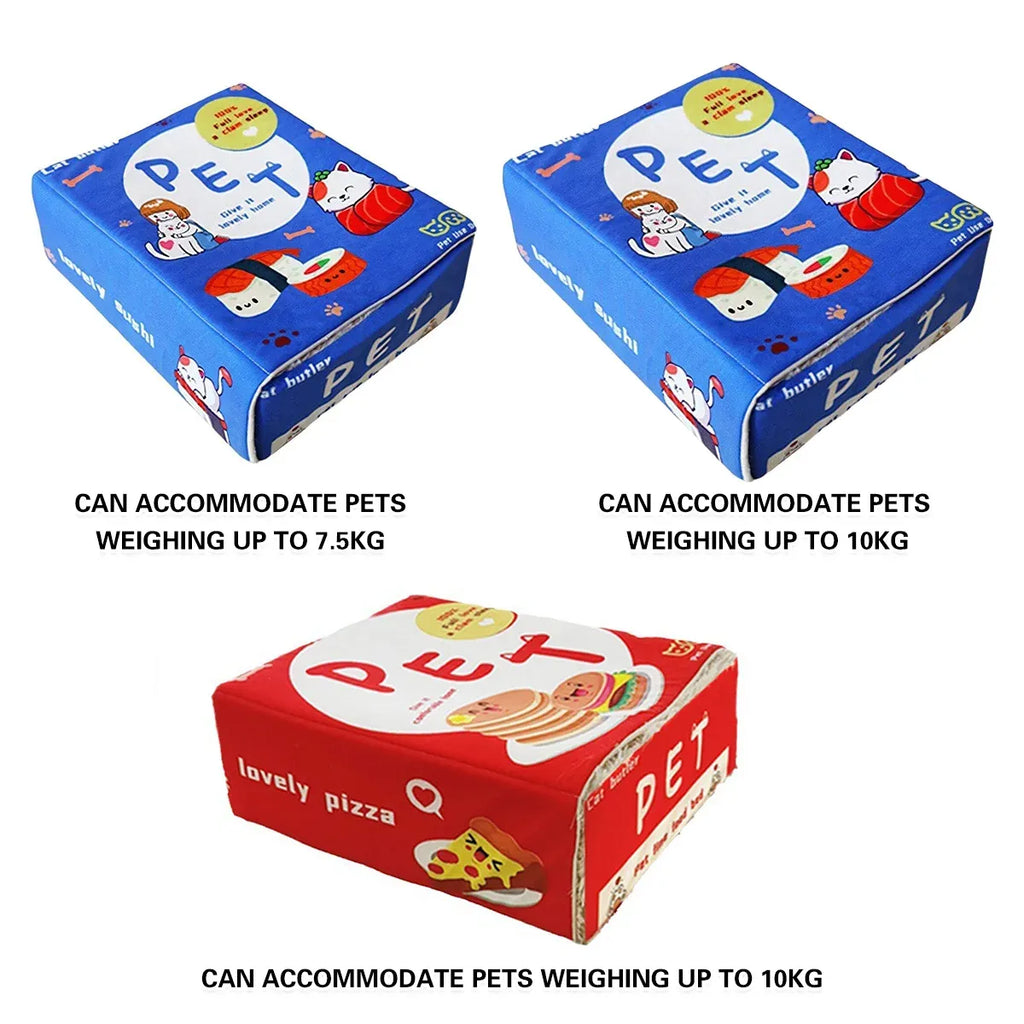 Rectangular Cookie Box Pet Bed