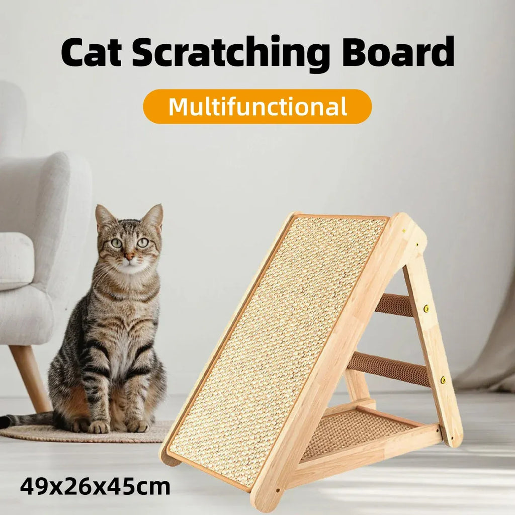 Cat Climbing Frame Gripper Cat Bed Multi Functional Pet Furniture