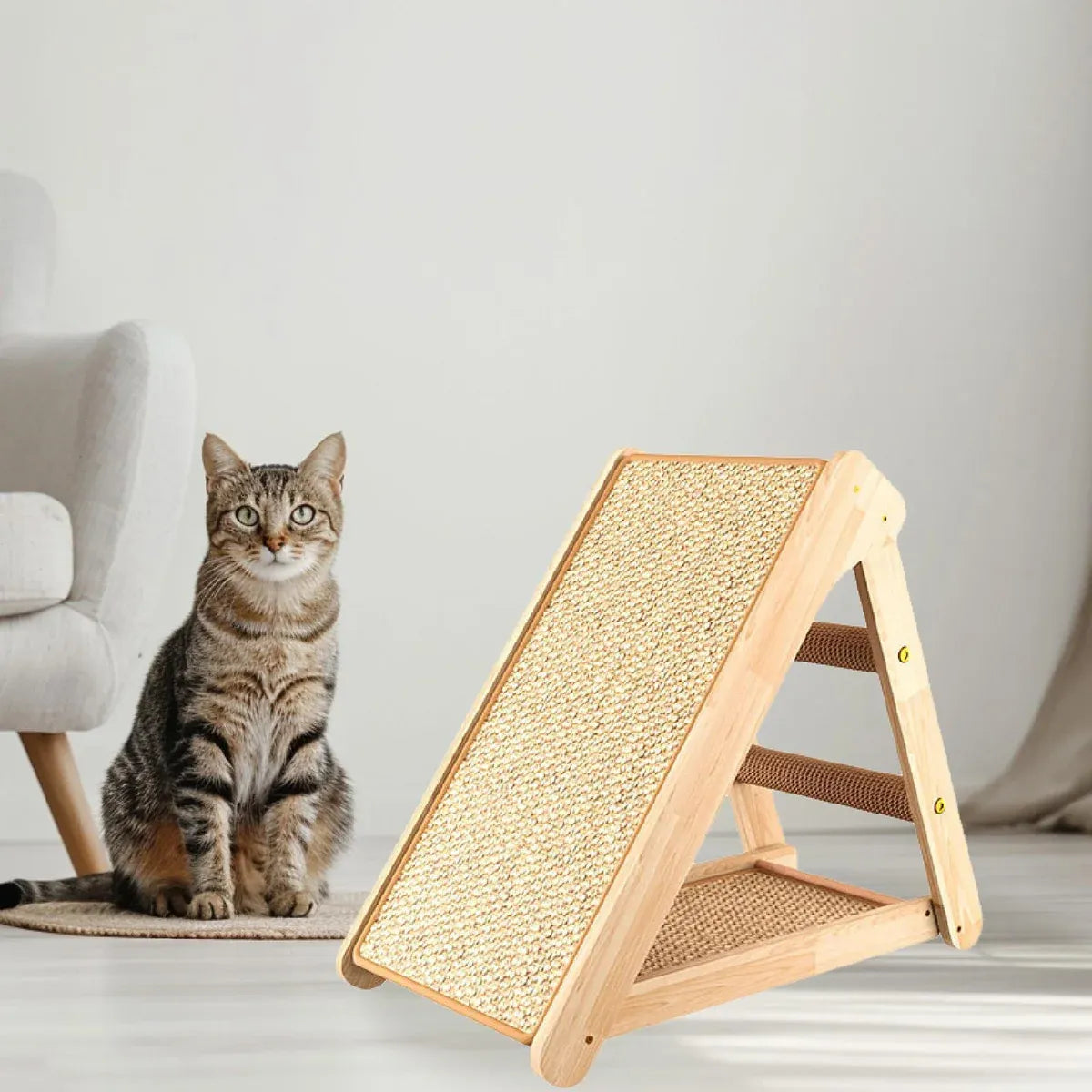 Cat Climbing Frame Gripper Cat Bed Multi Functional Pet Furniture
