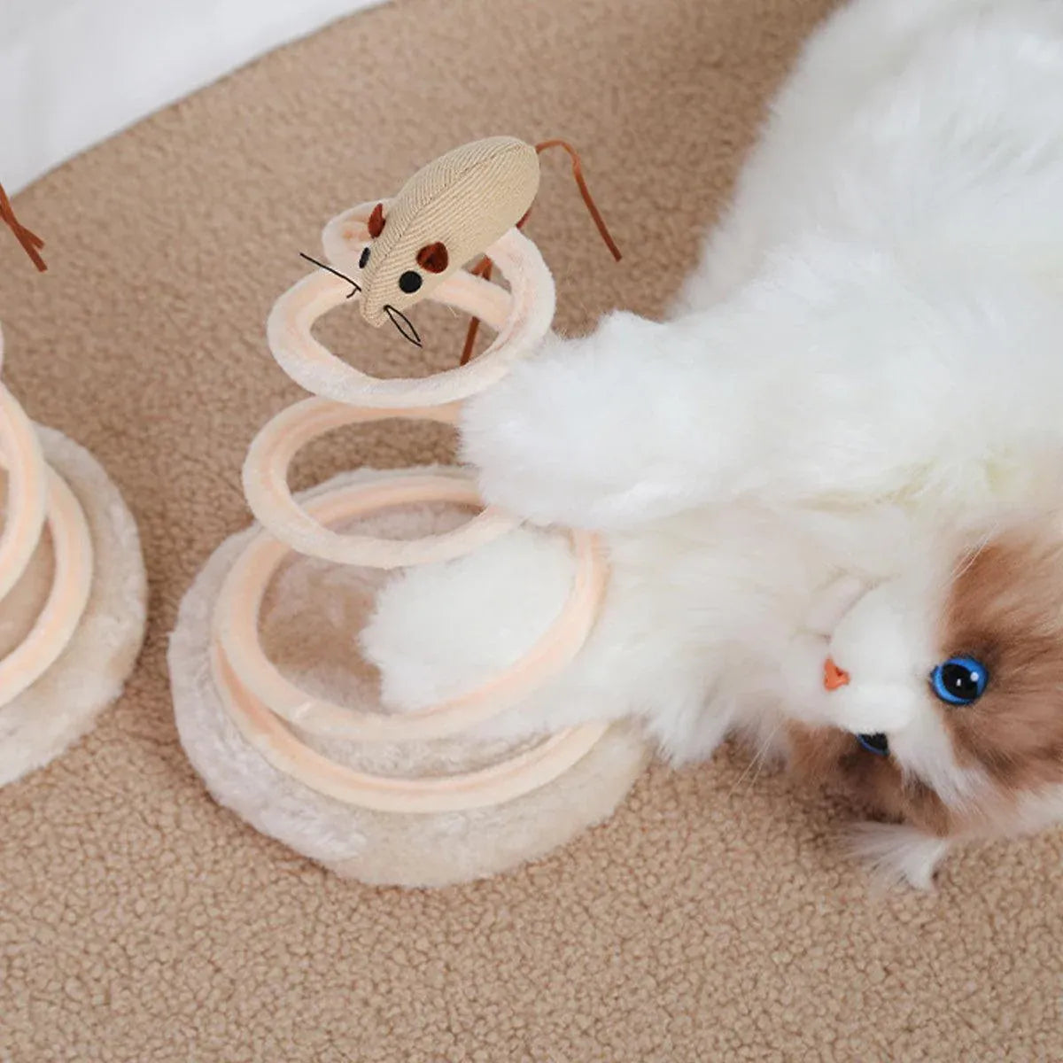 Durable Cat Scratching Board Interactive Scratch Pad Toy