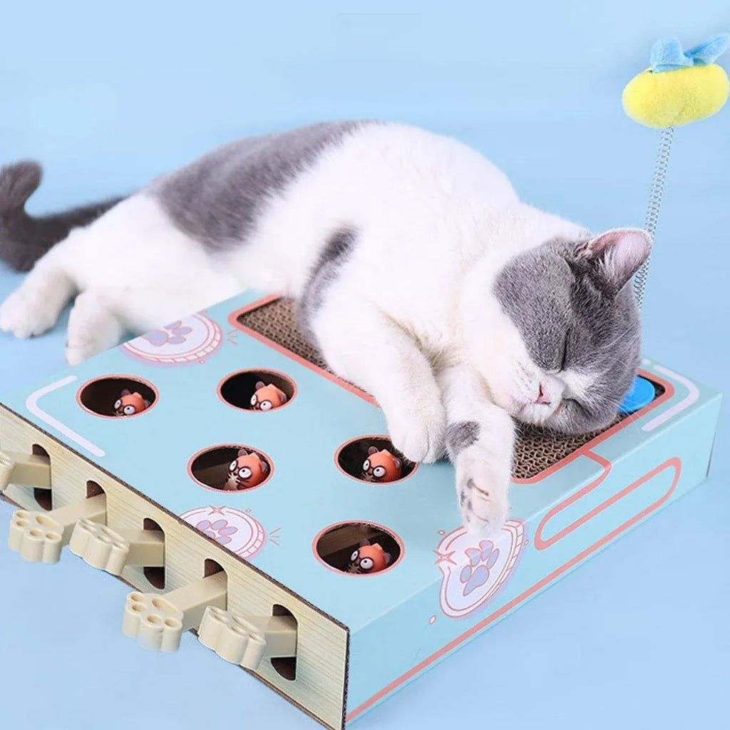 Multifunctional Cat Toys Corrugated Scratch Board