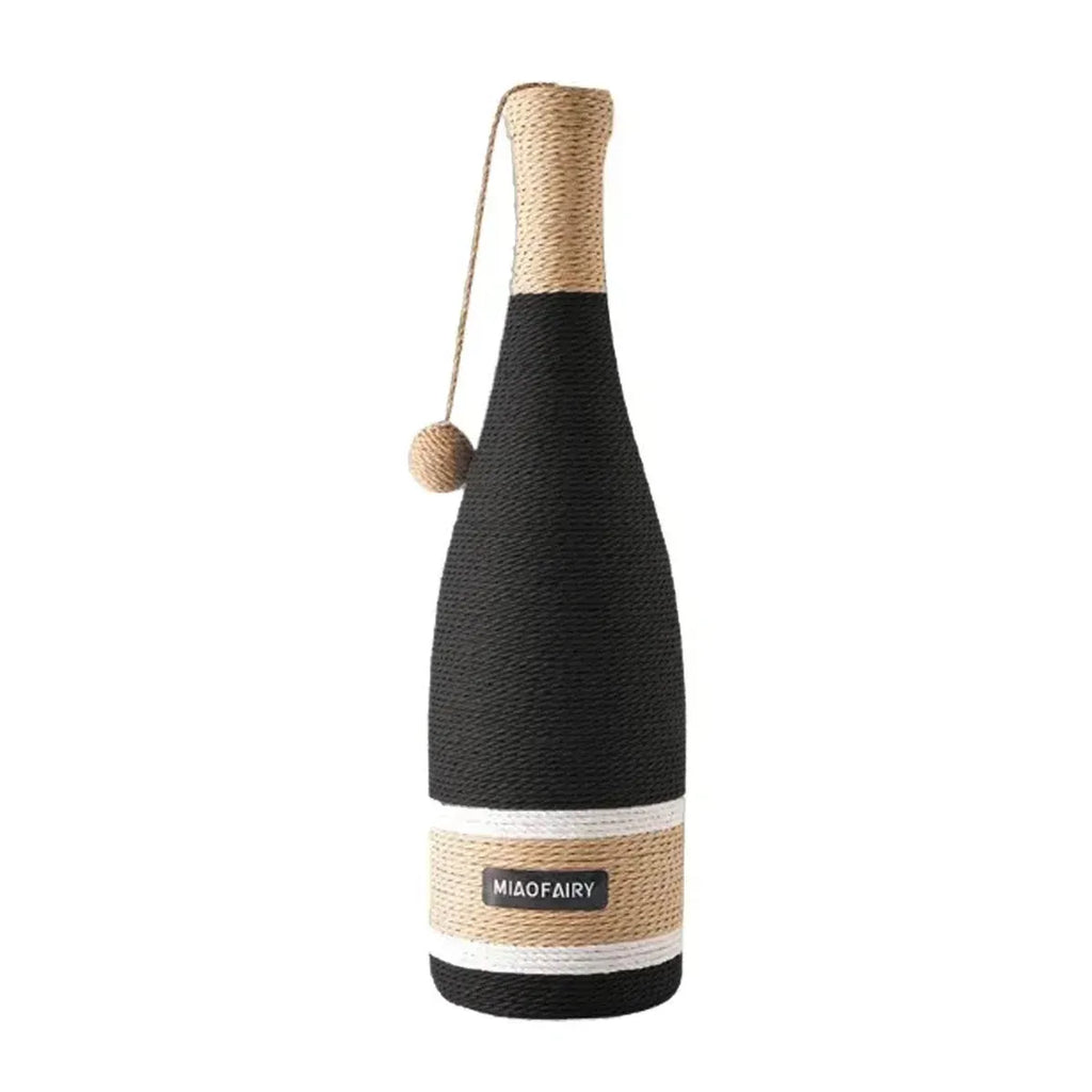 Vertical Cat Claw Wine Bottle Toy Kitten Scratcher Interactive Pet