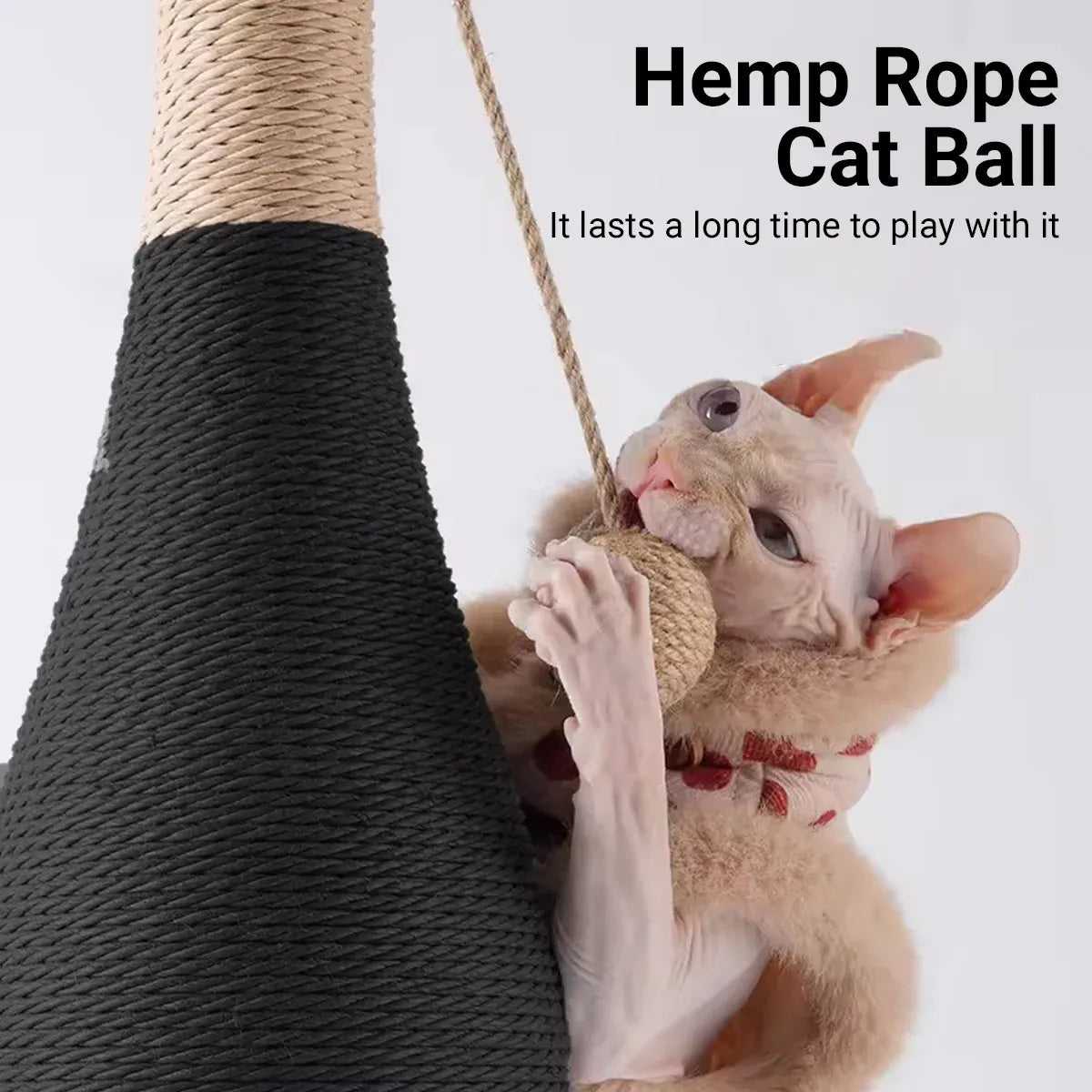 Vertical Cat Claw Wine Bottle Toy Kitten Scratcher Interactive Pet
