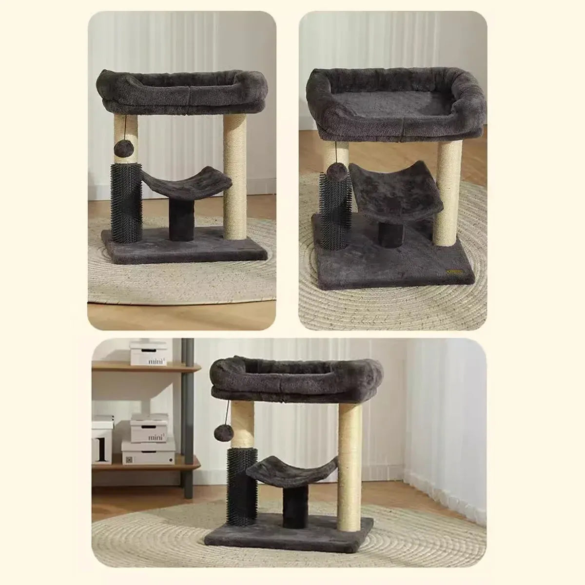 Cat Tree Scratching Post Claw Board Litter Crawler One Pet Toy