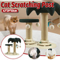 Cat Scratching Post Toy Turntable Climbing Frame Board Interactive