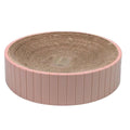 Round Cat Scratching Board, Bed and Bowl, 2 in 1
