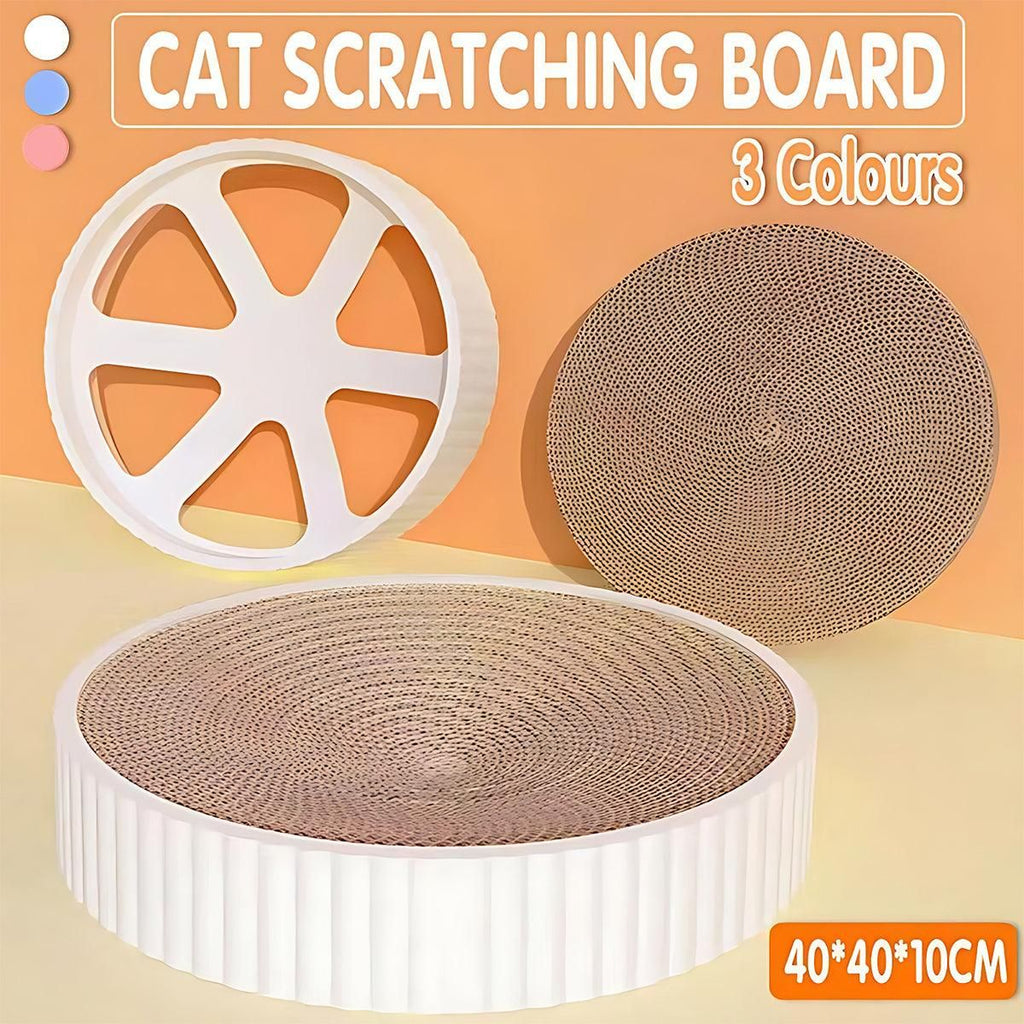 Round Cat Scratching Board, Bed and Bowl, 2 in 1, photo 2 of 6