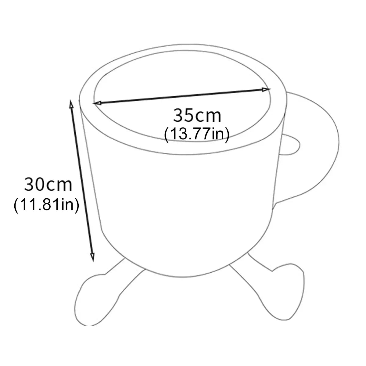 Cat Bed Coffee Cup Shape Cartoon Pet Bed Soft Nest Small Pets