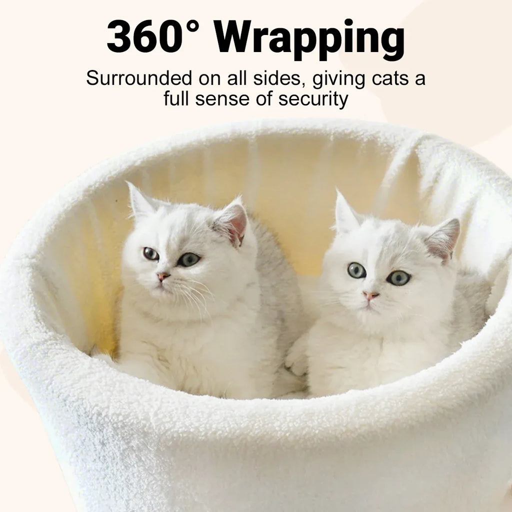 Cat Bed Coffee Cup Shape Cartoon Pet Bed Soft Nest Small Pets