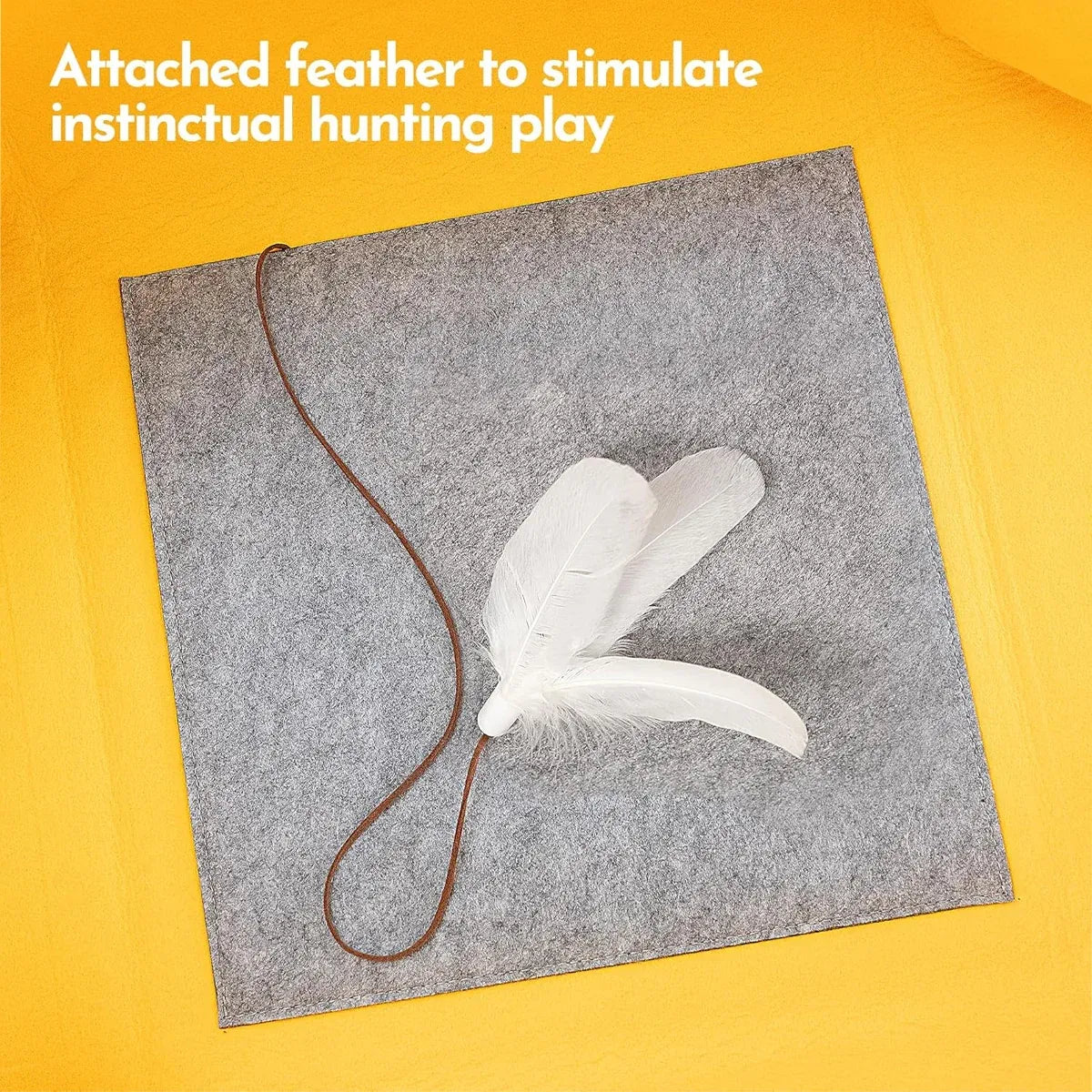 Felt Cat Nest Foldable Deformable Cat Tunnel Semi Enclosed Cat House