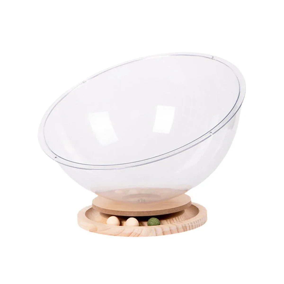 Four Seasons Acrylic Space Capsule Cat Bed Semi-closed Cool Nest