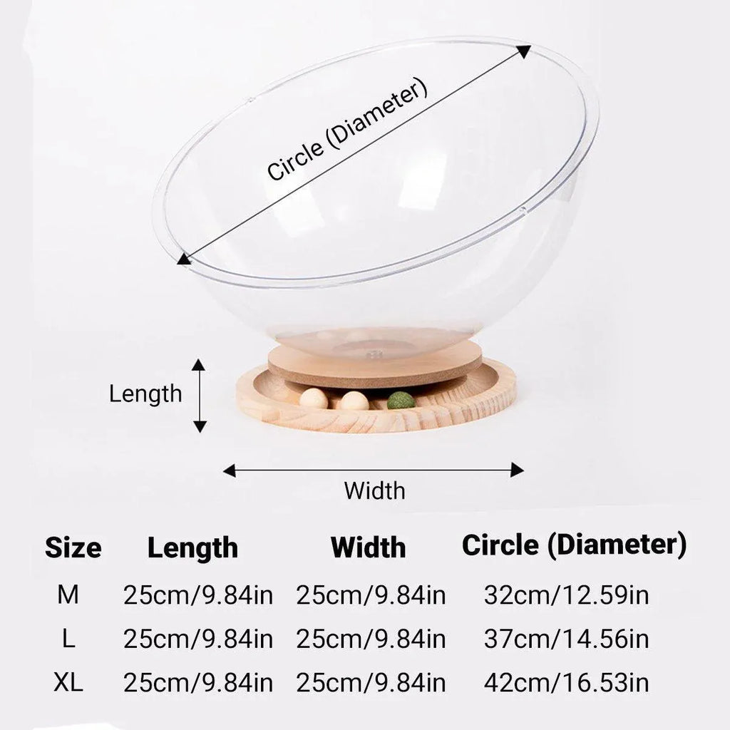 Four Seasons Acrylic Space Capsule Cat Bed Semi-closed Cool Nest