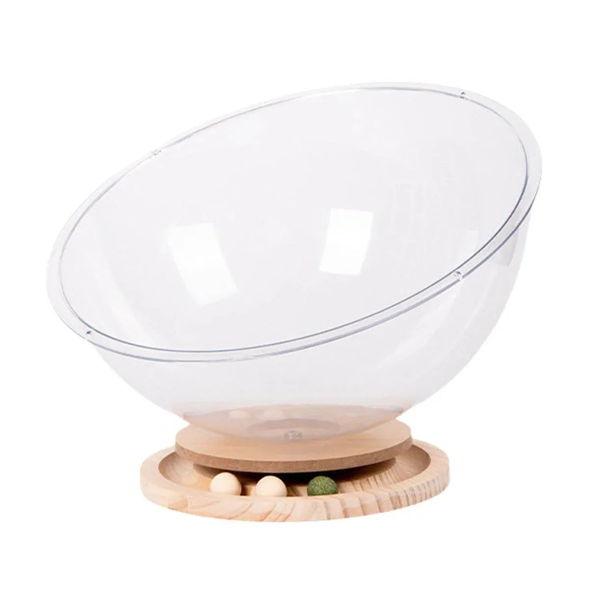 Four Seasons Acrylic Space Capsule Cat Bed Semi-closed Cool Nest