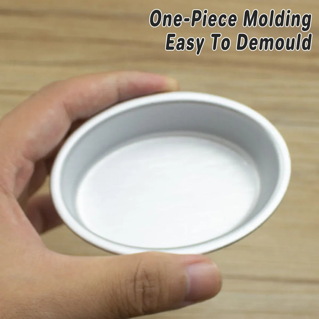 Oval Aluminium Cheesecake Moulds, Pack of 20
