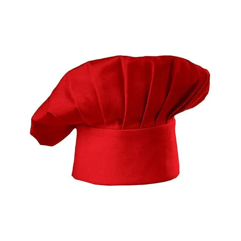Adjustable Polyester Chef Cap with Elastic Band