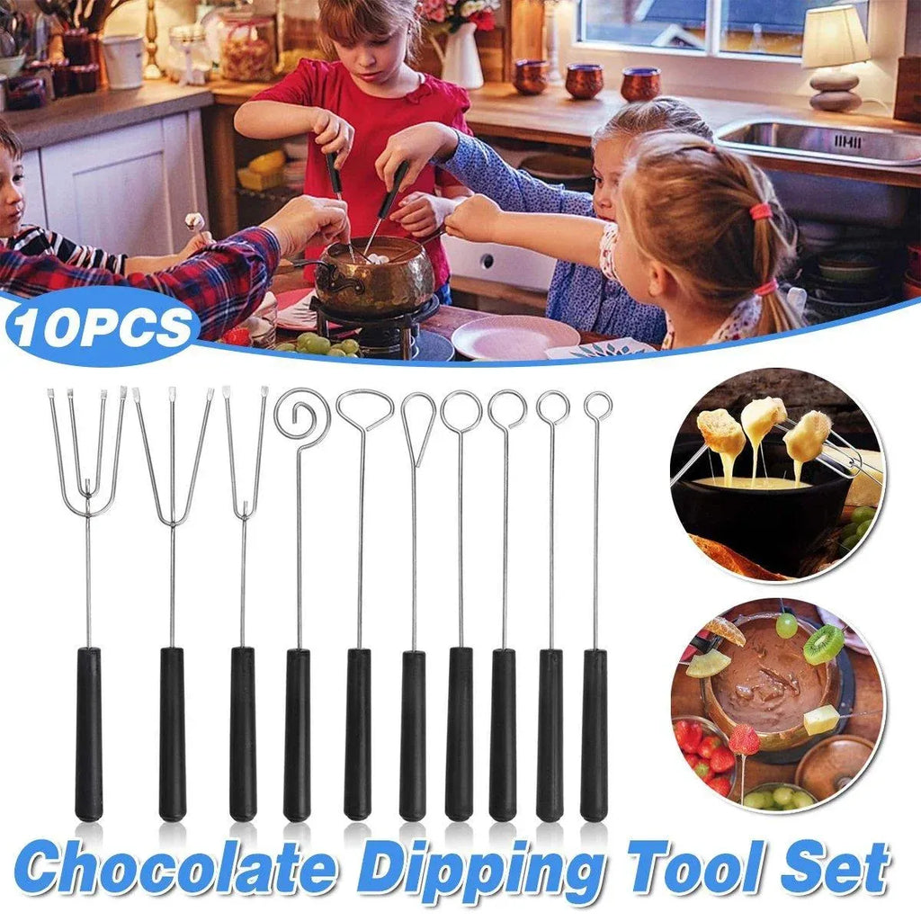Chocolate Dipping Tools, Assorted, Set of 10