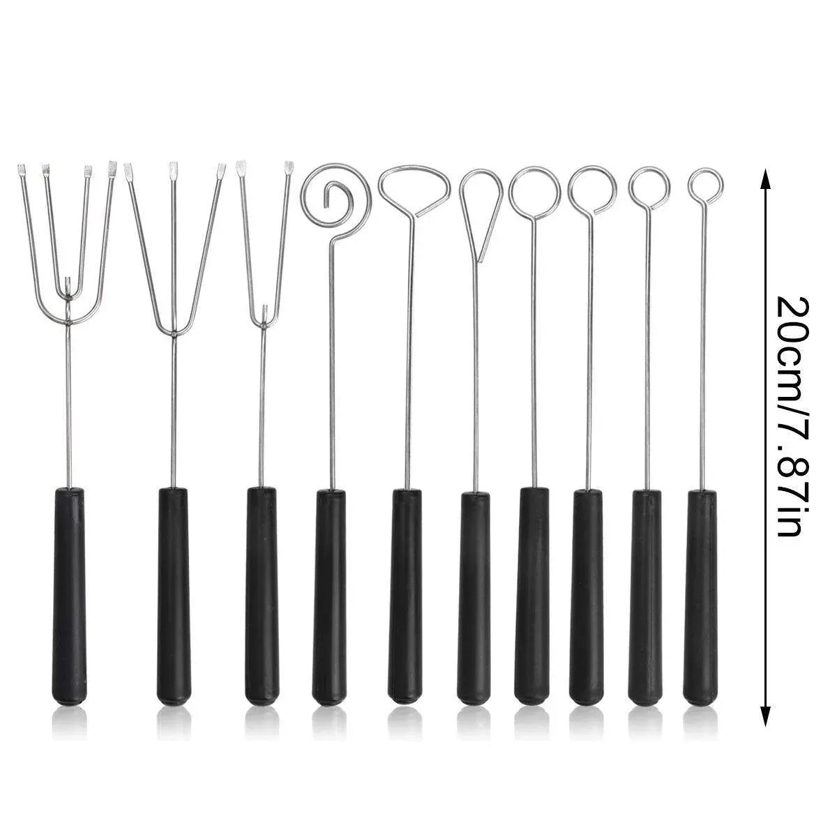 Chocolate Dipping Tools, Assorted, Set of 10