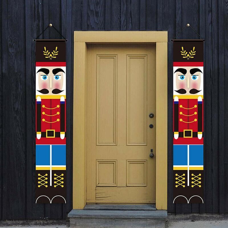 Christmas Door Banners, Pair, 30 x 180 cm