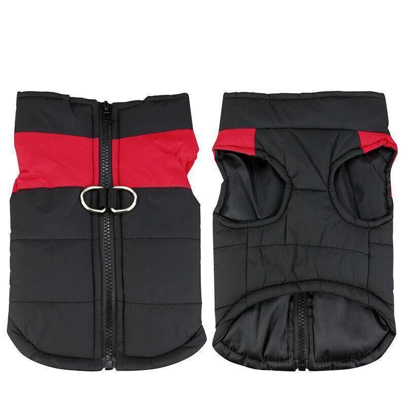 L Size Large Dog Jacket Padded Waterproof Pet Clothes Warm