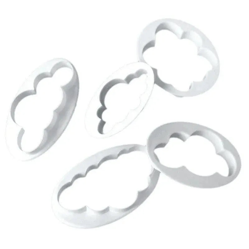 Cloud Shape Cookie Cutters, Set of 5