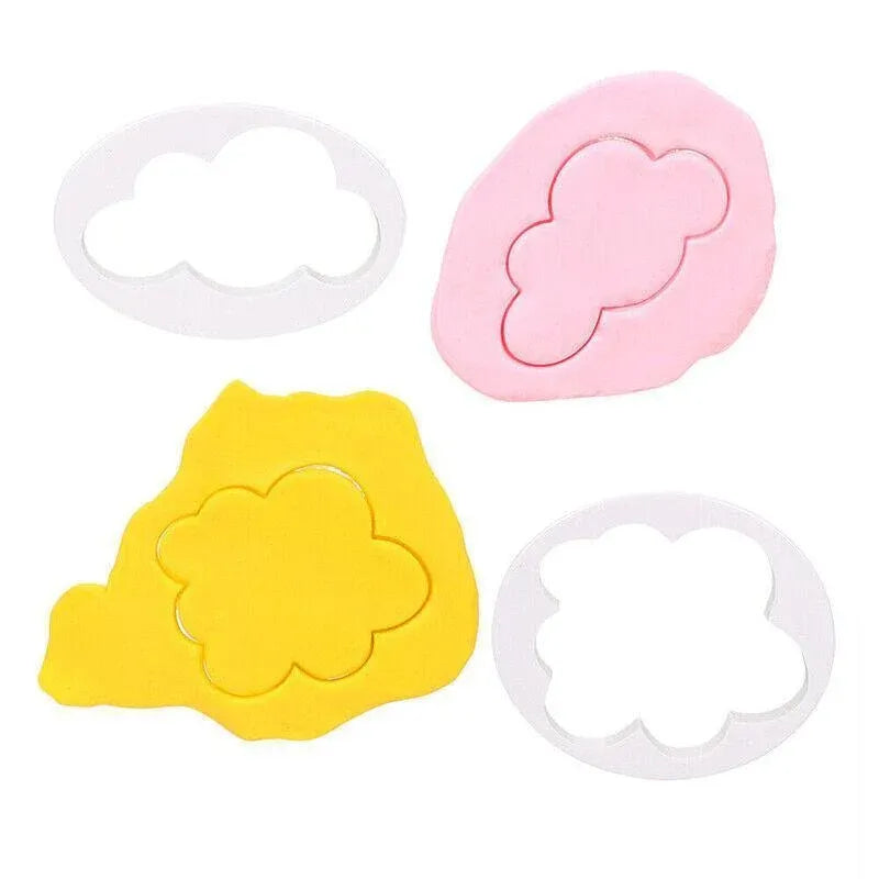 Cloud Shape Cookie Cutters, Set of 5