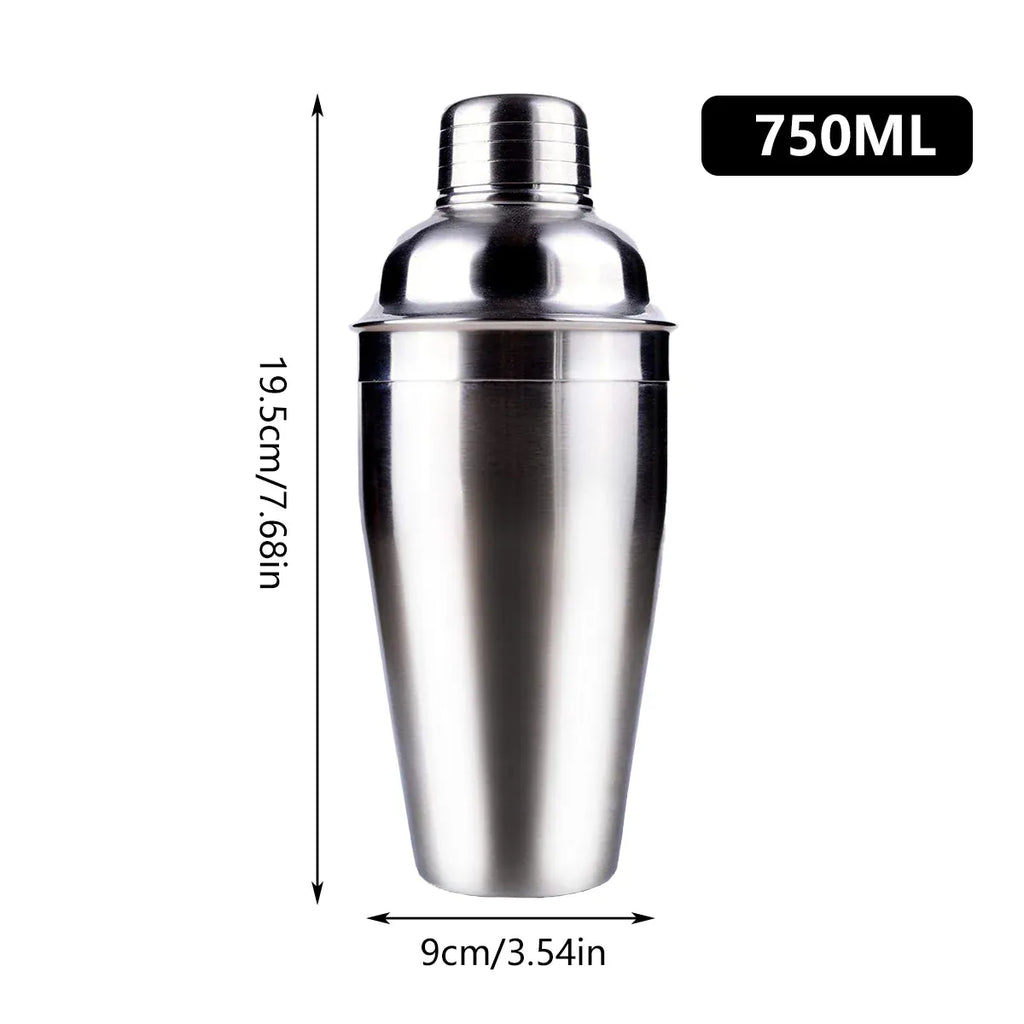 Stainless Steel Cocktail Shaker Decanter and Shaker For Home Bar