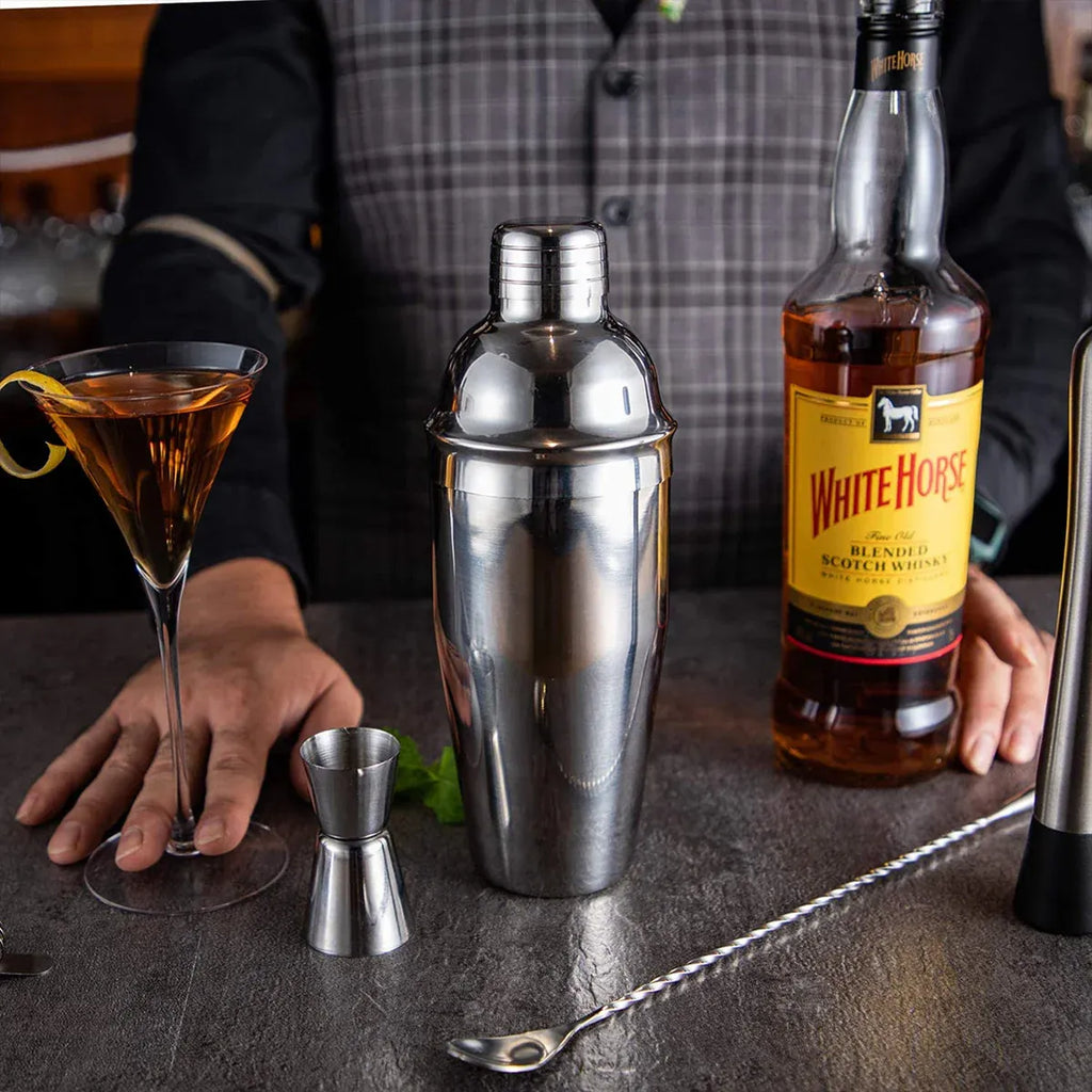 Stainless Steel Cocktail Shaker Decanter and Shaker For Home Bar