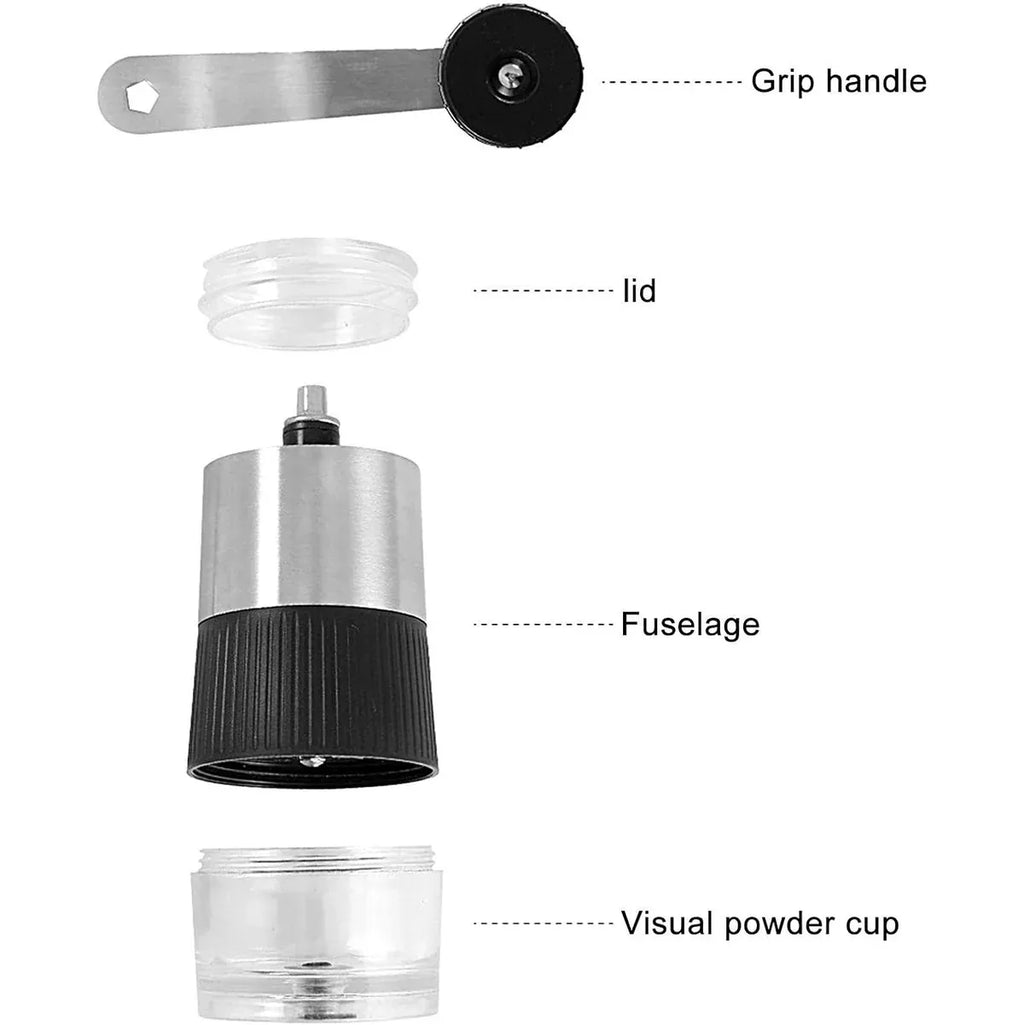 Small Manual Coffee Grinder with Ceramic Burr