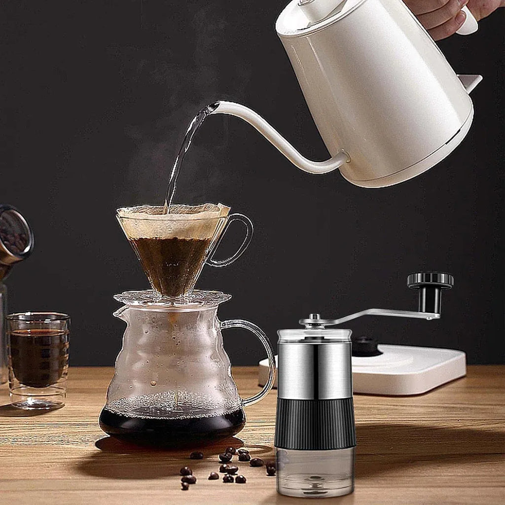 Small Manual Coffee Grinder with Ceramic Burr