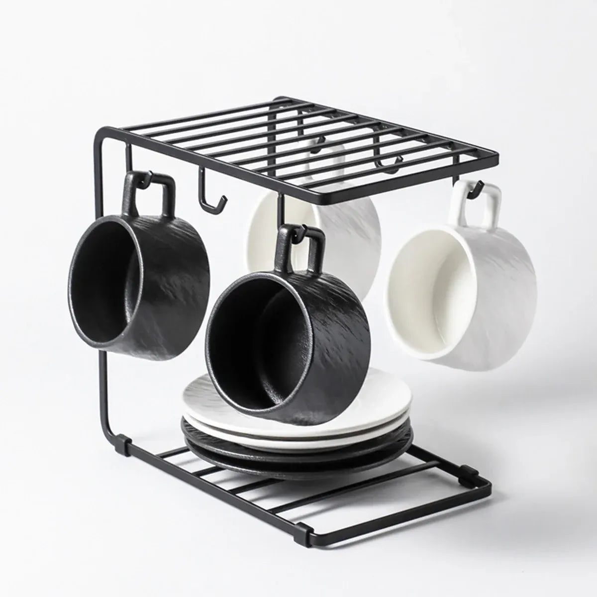 Ceramic Coffee Cup and Saucer Set