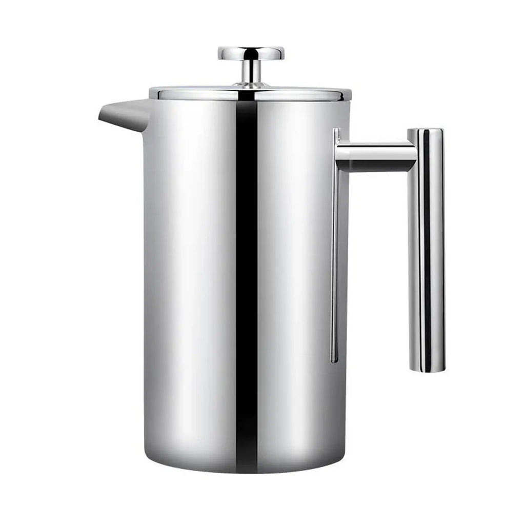 Stainless Steel French Press Coffee Pot, 600 ml