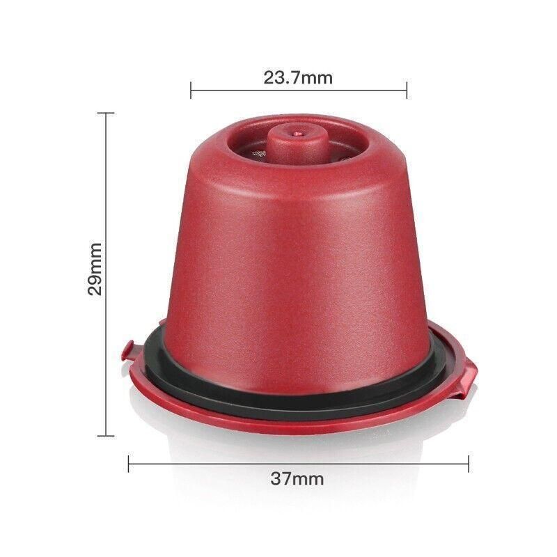 Reusable Coffee Capsules for Nespresso Machines, 6 Pack