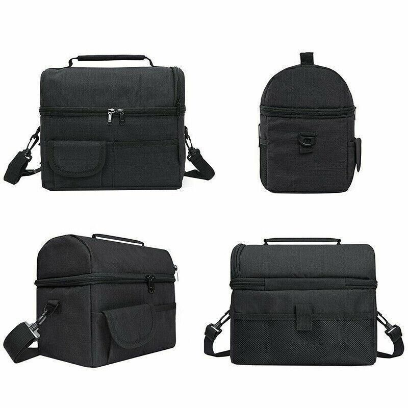 Insulated Lunch Bag Box Tote Cooler For Women Men Hot Cold Food