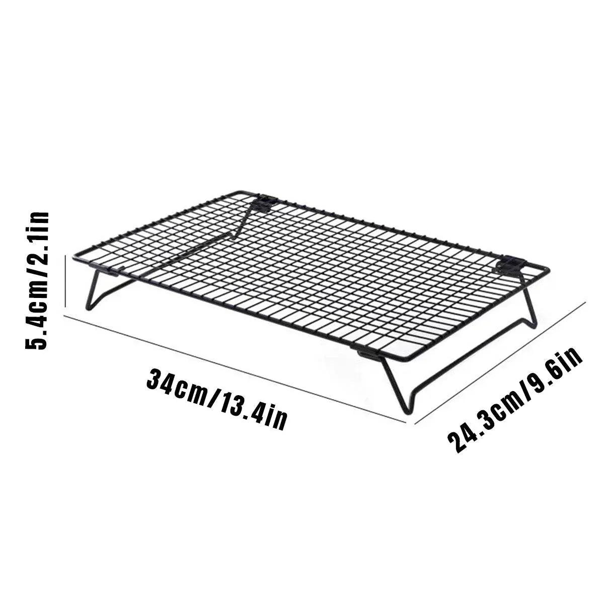 Collapsible Non-Stick Cake Cooling Rack, 34 x 24.3 cm