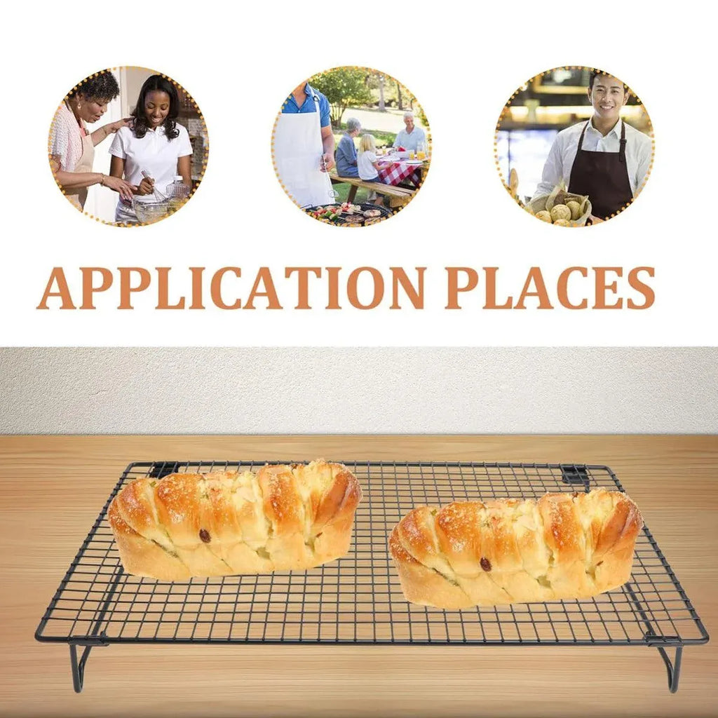Collapsible Non-Stick Cake Cooling Rack, 34 x 24.3 cm