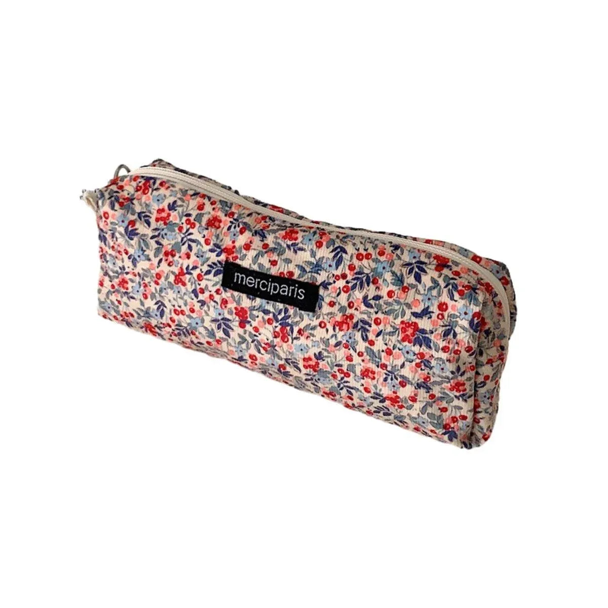 Corduroy Pencil Case Organiser, 20 x 7 x 4.5 cm